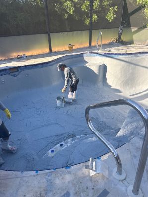 Before & After Pool Resurfacing in Cape Coral, FL (2)